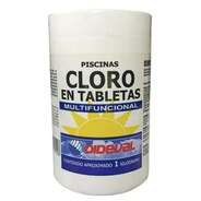 DIDEVAL Cloro en Tabletas Piscina triple Accion 1Kg