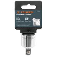 TRUPER ADAPTADOR 1/2 MACHO 3/4 HEMBRA