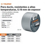 TRUPER CINTA PARA DUCTOS 30M