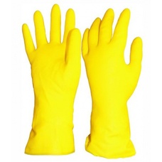 GUANTE LATEX AMARILLO