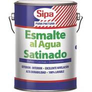 SIPA ESMALTE AL AGUA BLANCO SATIN GL