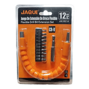 JAQUE JUEGO DE EXTENSION DE BROCA FLEXIBLE 12PCS