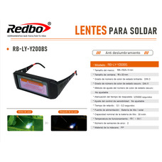 REDBO Lente Fotosensible para Soldar