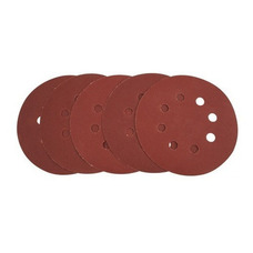 TOLSEN Lija Velcro 125MM  5 Unidades