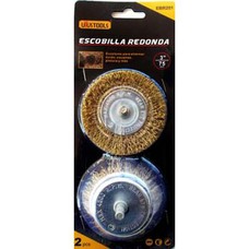 JAQUE Juego 2 Escobillas Redondas 3