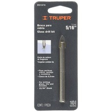 TRUPER Broca Punta Flecha 5/16 Para Vidrio y Ceramica