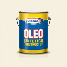 SOQUINA oleo semibrillo celeste